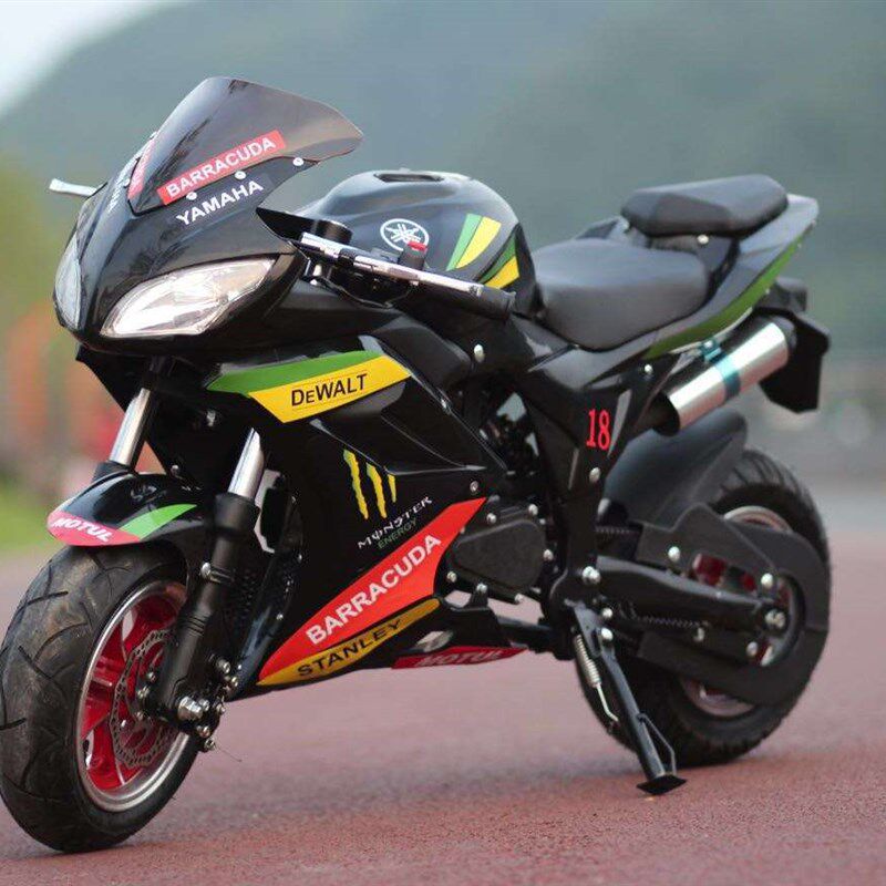 探路者迷你49CC大中型跑车 两轮ECT摩托车 迷你公路赛 迷你摩托车