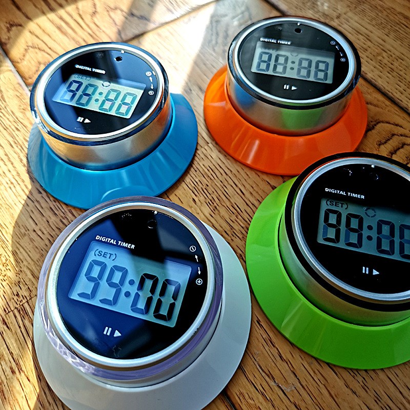 创意简单厨房电子定时器计时器学生 安静提醒器 进口机芯