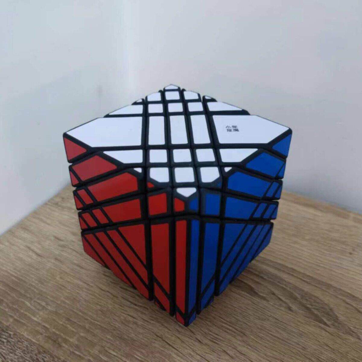 3D打印 五阶双重移棱魔方 难度异形变形 5X5 dual Fisher Cube