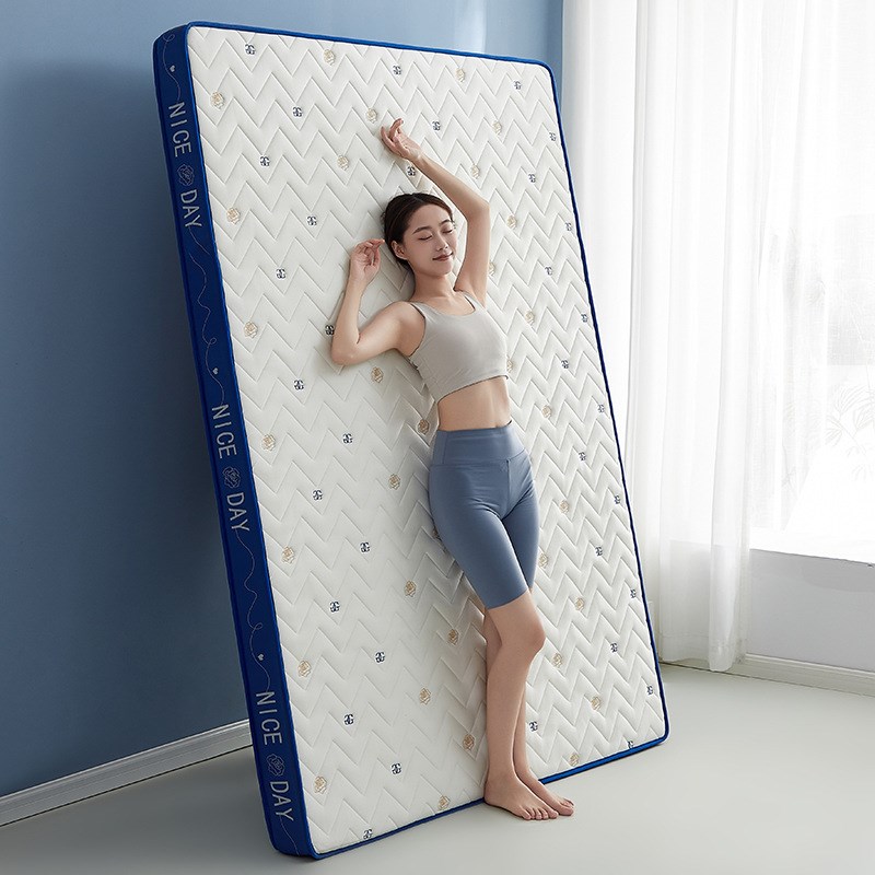 新款乳胶海绵刺绣款床垫家用宿舍酒店柔软舒适记忆床上用品