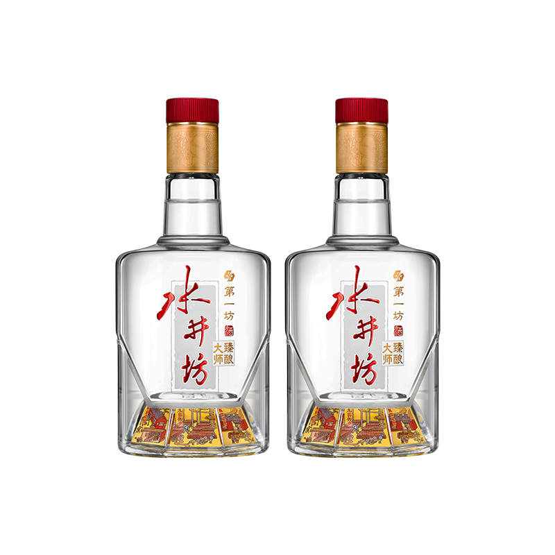水井坊臻酿大师52度520ml*2瓶粮食白酒