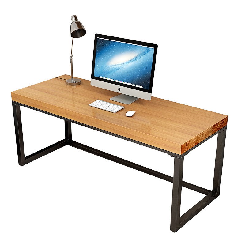 天纵美式家用实木办公桌椅学生学习书桌台式电脑桌长条桌定制