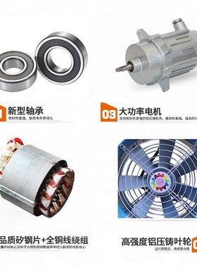 SHT36V大风量手提岗位式轴流通风机 立式带底架车间送风机 铝叶