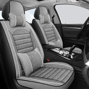 车内 通用全包坐垫防亚麻专用全套车套跨境电商款 新款 汽车座套四季