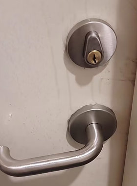 防火消防门锁芯不锈钢全套通用型配件把手锁体铝铜锁芯通开通用型