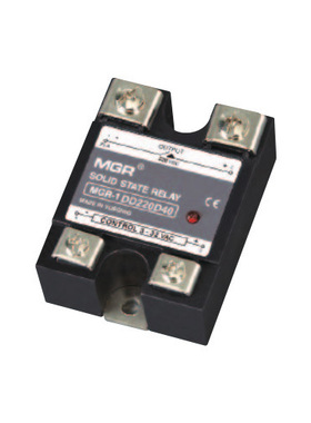 SSR单相40A固态继电器DC-DC12V控制直流MGR-1 DD220D40直流美格尔