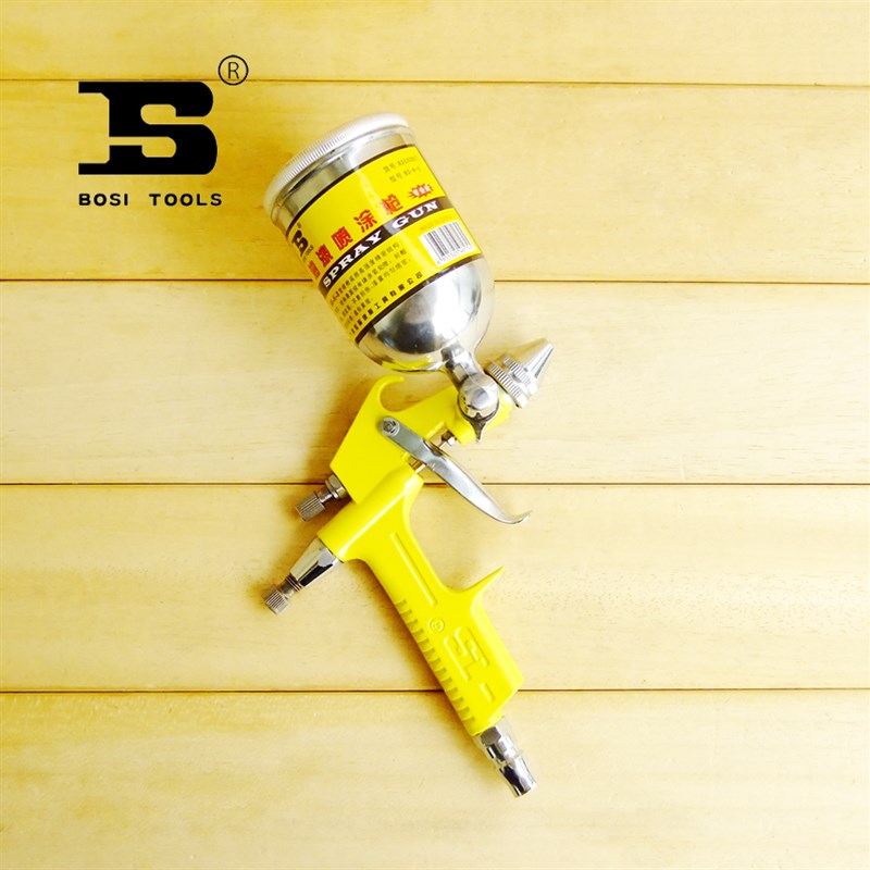 波斯工具喷漆枪上壶油漆喷漆 气动电动喷涂枪喷绘 高雾化K-3