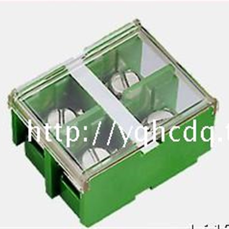 接线端子JF5- 100A/2P封闭式组合型阻燃 100A 2位接线端子排 铜