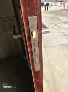 防盗锁锁具不生锈通用型宿舍耐久房门门锁三件套套装反锁锁子锁芯
