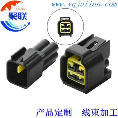 FW-C-4F-B公母FW-C-4M-B 汽车防水连接器插头DJ7041Y-2.3-11/21