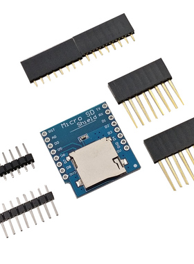 MICRO SD TF CARD TF卡读写模块FOR D1 mini WIFI扩展板学习板
