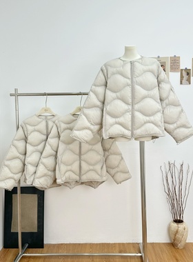 zoe anymore 云朵泡芙感羽绒服 90白鸭绒保暖锁温宽松韩系外套女