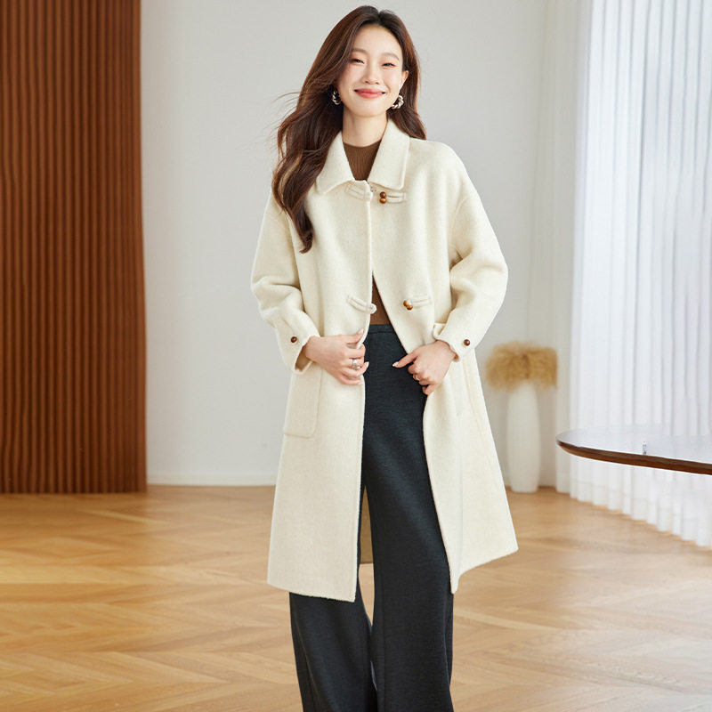 2025秋季新款女士短款时尚毛呢外套休闲百搭小个子女装羊毛大衣,女装/女士精品,毛呢外套,淘宝优惠券,粉丝福利购,淘宝优惠卷