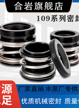管道泵机械密封109-12/14/16/18/20/22/25/30/35/40/45/50/55/60