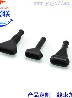 493581-1 螺纹直套 1280703023 护线套硅胶仿断套 4P防尘软护套