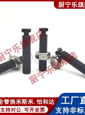 BSPOZ3/4/5/6拉伸弹簧用支柱 沟槽型 颈部全螺纹型FFH01