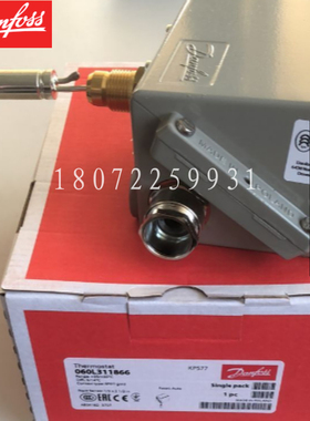 原装正品KPS80 060L312666 丹佛斯 温度开关 KPS80 060L3126