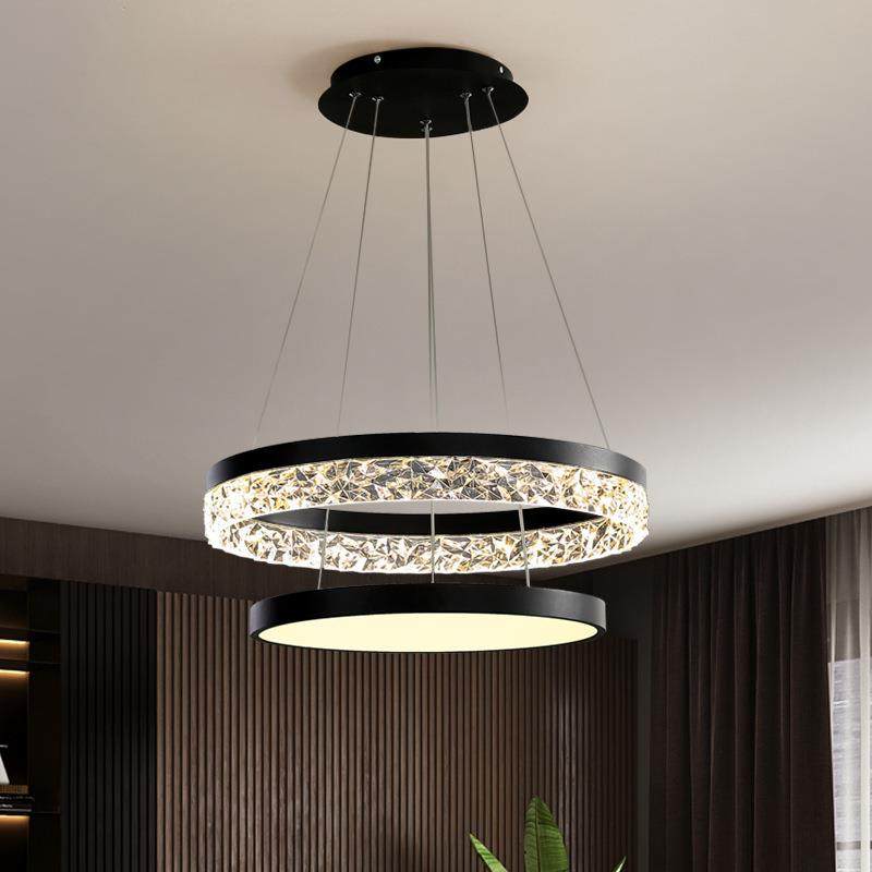 北欧新款客厅圈圈钻环吊灯现代简约网红创意卧室餐桌餐厅吧台灯,畜牧/养殖物资,畜牧/养殖器械,淘宝优惠券,粉丝福利购,淘宝优惠卷