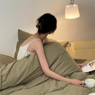 款 日織西川 60支A类纯棉活性磨毛四件套全棉斜纹三件套4四季