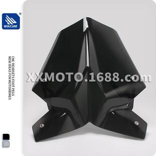 适用于KTMDuke39017-22挡风玻璃风挡玻璃配支架390前风挡导流