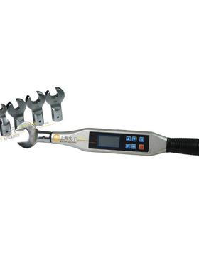 开口扭力扳手450N.m检测螺栓紧固力矩扳手可调数显扭矩扳手实干