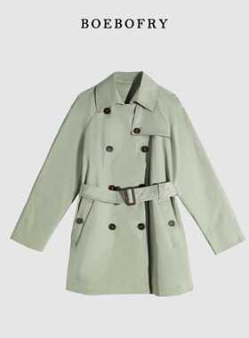 Toled Baich2025早秋新款气质高级感女士风衣外套S213308