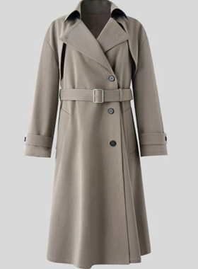 Toled Baich2025早秋新款气质高级感女士风衣外套BD1F0255