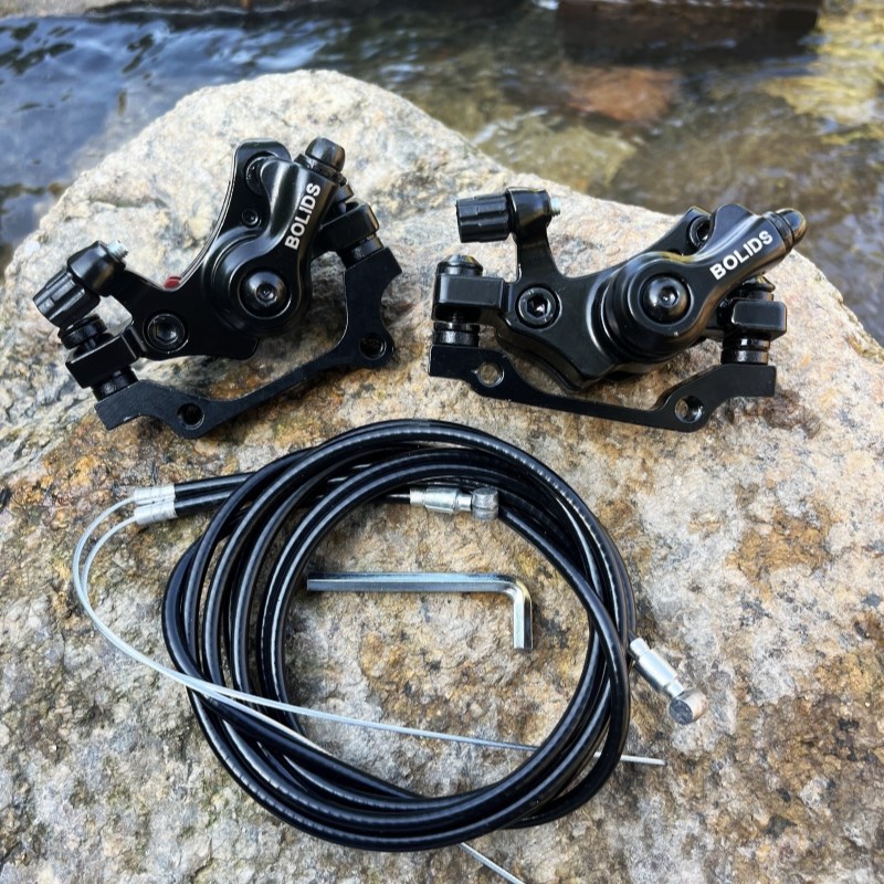 山地自行车碟刹器代驾折叠电动车刹车器线刹车片夹器总成通用配件