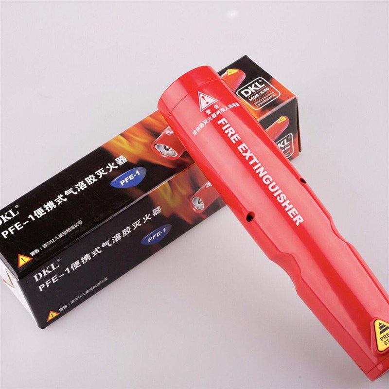 车用家用气溶胶灭火器 坚瑞消防DKL PFE-1便携式灭火器