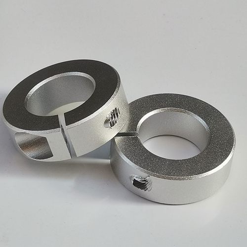 铝制开口型固定环光轴固定环夹紧环夹轴器轴套轴承定位SCS20SCS30