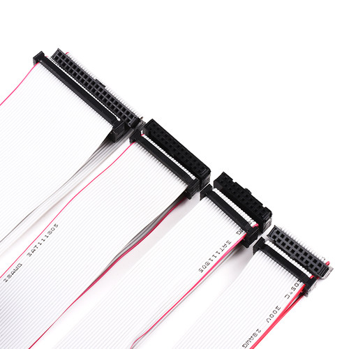 FC灰排线8p10p14p16p20p26p40p电缆AVR连接线20/30CM双头线2.54mm