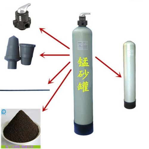除铁锰砂过滤器1-5吨手动自动井水浑浊发黄除水锈地下水去腥味