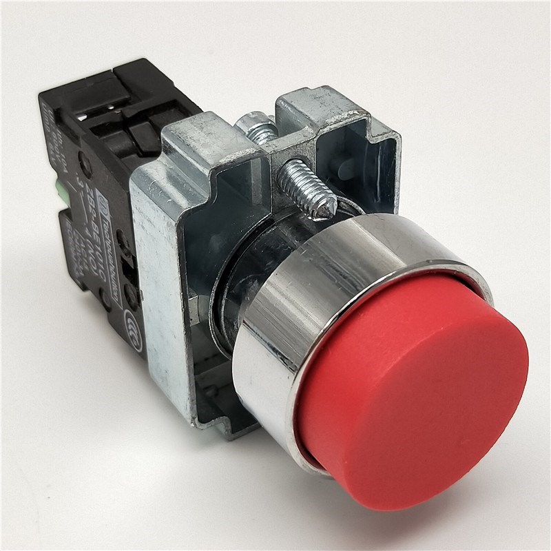 优质ZB2-BL3C自复位XB2-BL51C黄凸头1常开BL4C绿色22mm高头BE101