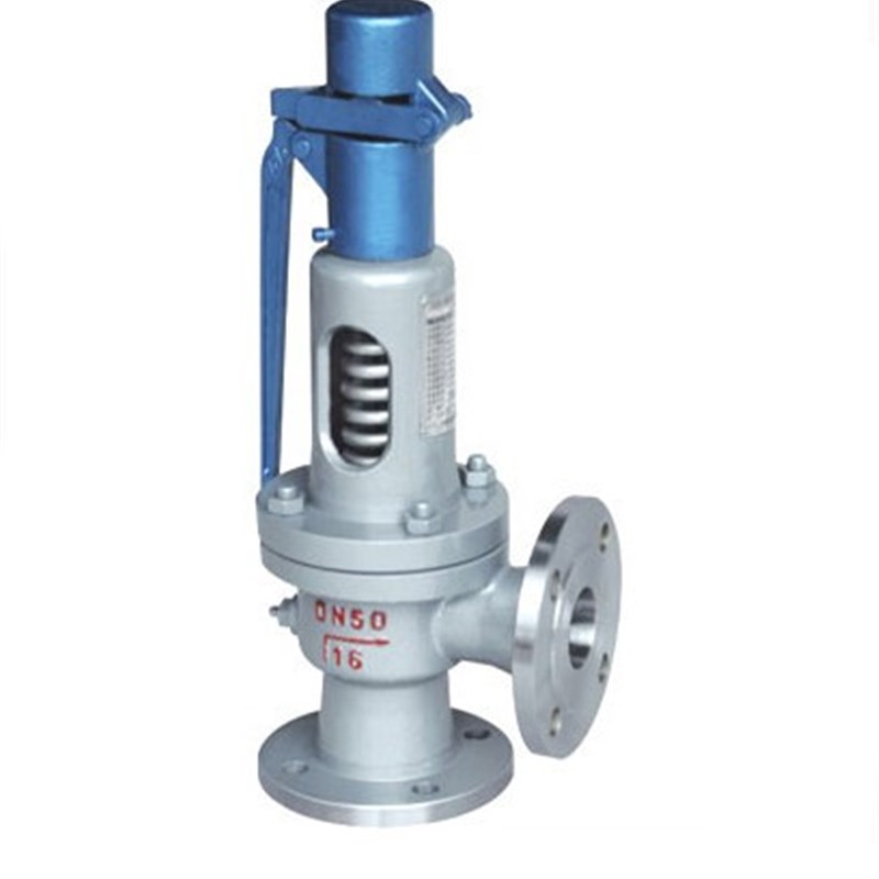 铸钢安全阀A47H-16C带扳手弹簧微启式安全阀DN20 25 32 40 50 65