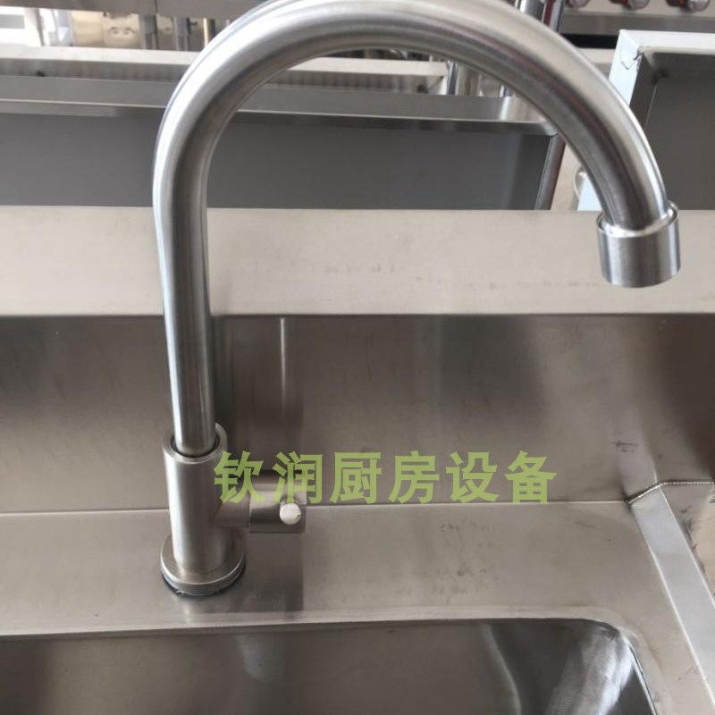 单冷水龙头大弯管不锈钢水龙头立式弯管 配水池龙头 360度旋转