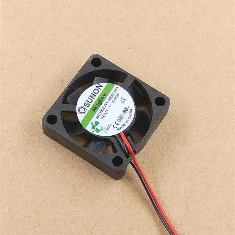 SUNON建准GM0503PEV1-8 3007 5V/12V/24V微型磁悬浮超静音风扇3CM