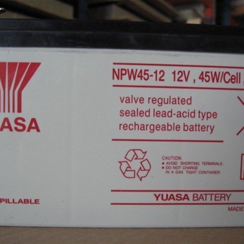汤浅电池12V9AH YUASA电瓶12V现货12V45W电源电池 NPW45-12蓄电池