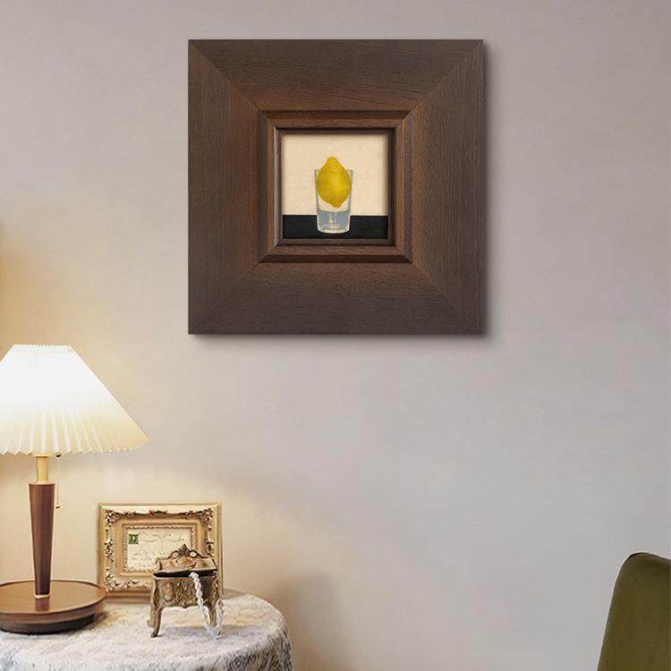 法式复古柠檬艺术装饰画小众趣味玄关走廊壁画中古风书房卧室挂画,清洗/食品/商业设备,风口/风叶/风机配件,淘宝优惠券,粉丝福利购,淘宝优惠卷