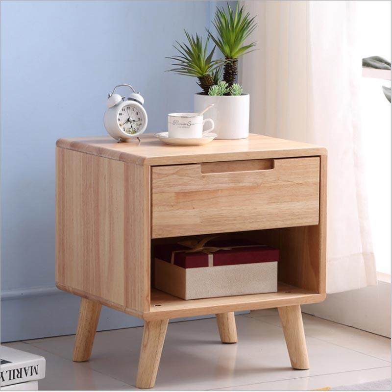 北欧实木床头柜迷你床边柜卧室收纳柜带抽屉储物柜,清洗/食品/商业设备,风口/风叶/风机配件,淘宝优惠券,粉丝福利购,淘宝优惠卷
