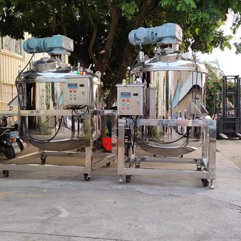 化工树脂胶水搅拌机 高粘稠加热搅拌罐 大型不锈钢鞋胶搅拌罐