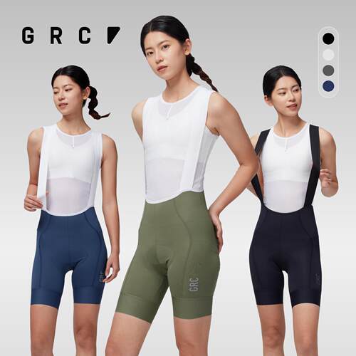 GRC春夏季山地车衣骑行裤TECH公路车自行车骑行服背带短裤女士款