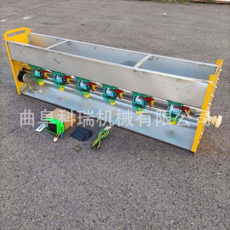 48NVIV电动施肥轮机科瑞小型撒肥颗粒化肥机家用电三撒车后挂式机