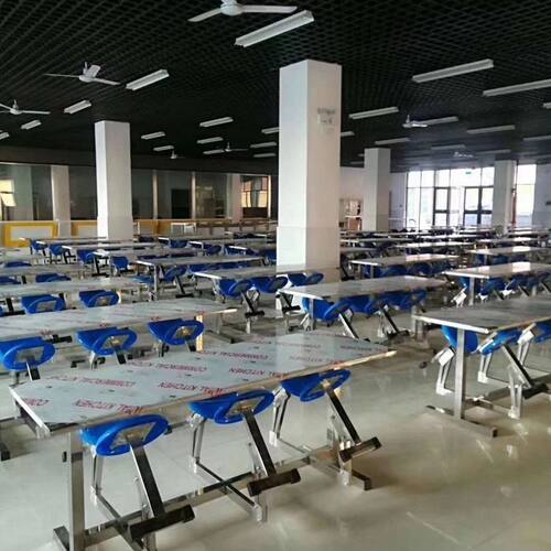 学校食堂餐桌员工饭堂桌椅学生餐厅桌子6人工厂职工食堂餐桌椅4人