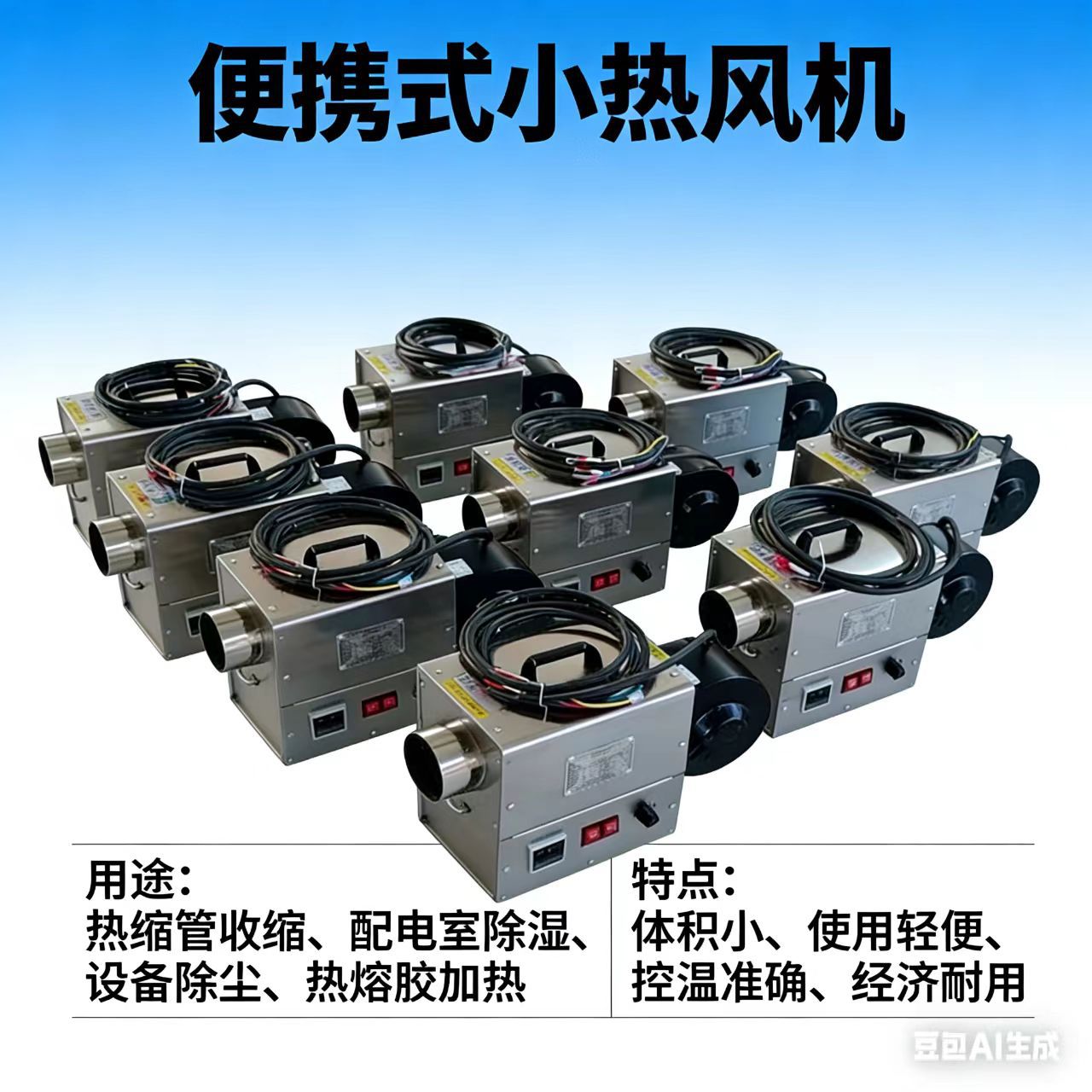 小型电加热器专为烘干机设计