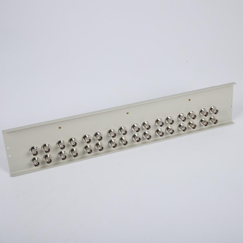 8数系统DDF字配线架架BNC配线电视线配架2M两线兆同PGB轴射频线