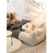 懒人沙发榻米可双人网红出榻租屋房间躺可睡卧QLT室单宿舍地上小