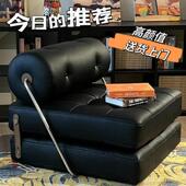 家沙发床可折工25356叠两塔用用卧室豆腐块吉单人懒人沙发躺坐源