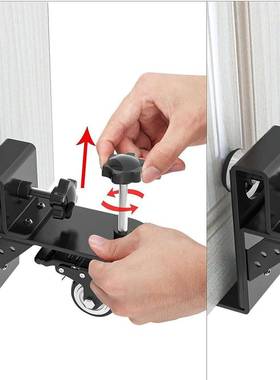 固定家铁艺具架简便携黑色铁NZW约艺固定架