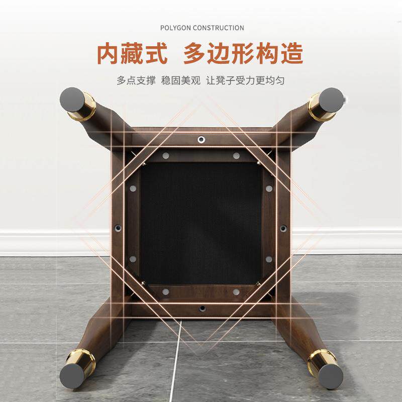 厅凳子木凳子家用软包方凳客结实小子茶几凳KZH简凳约高凳坐餐凳
