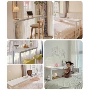 床边小窄用桌子墙一字长条桌家卧室56091靠缝墙靠边夹柜床尾落地